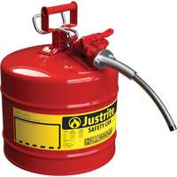 Bidons s&eacute;curitaires AccuFlow, Type II, Acier, 1 gal. US, Rouge, Homologu&eacute; FM/List&eacute; UL/ULC Nuna Depot Inc.