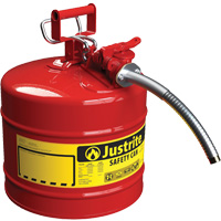 Bidons s&eacute;curitaires AccuFlow, Type II, Acier, 5 gal. US, Rouge, Homologu&eacute; FM/List&eacute; UL/ULC Nuna Depot Inc.