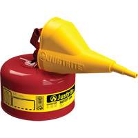 Bidons s&eacute;curitaires, Type I, Acier, 1 gal. US, Rouge, Homologu&eacute; FM/List&eacute; UL/ULC Nuna Depot Inc.