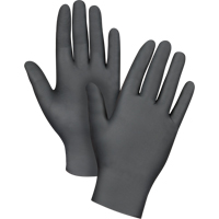 Gants jetables de calibre m&eacute;dical, Petit, Nitrile, 6 mils, Sans poudre, Noir, Classe 2 Nuna Depot Inc.