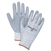 Gants &eacute;lastiques sans coutures r&eacute;sistants &agrave; la coupe, Taille Grand/9, Calibre 13, Rev&ecirc;tement Nitrile, Enveloppe en PEHP, ANSI/ISEA 105 niveau 2/EN 388 niveau 3 Nuna Depot Inc.