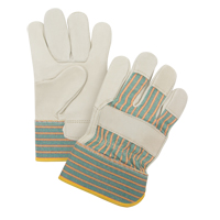 Gants pour ajusteur r&eacute;sistant &agrave; l'abrasion, Moyen, Paume en Cuir fleur de vache Nuna Depot Inc.