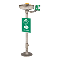 Axion&reg; Eye/Face Wash Station, Pedestal Installation, Stainless Steel Bowl Nuna Depot Inc.