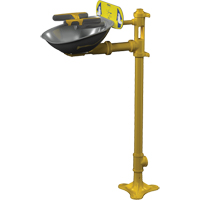 Halo Face/Eyewash Stations, Pedestal Installation, Stainless Steel Bowl Nuna Depot Inc.