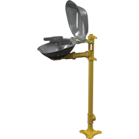 Halo Face/Eyewash Stations, Pedestal Installation, Stainless Steel Bowl Nuna Depot Inc.