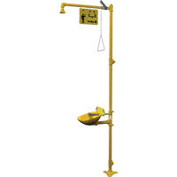 Halo Combination Emergency Shower & Eyewash Station Nuna Depot Inc.