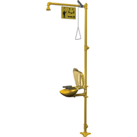Halo Combination Emergency Shower & Eyewash Station Nuna Depot Inc.