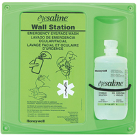 Support mural pour solution saline de douche oculaire, Simple Nuna Depot Inc.