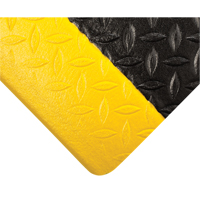 Tapis Tuf Sponge No 452, Losange, 3' x 60' x 1/2", Noir/Jaune, &eacute;ponge en PVC Nuna Depot Inc.