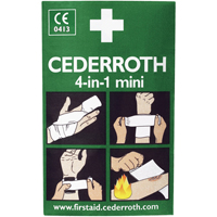Coagulant 4-dans-1 Cederroth, 5" lo x 3" la Nuna Depot Inc.