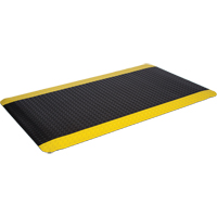 WD Deck Plate Mats, Diamond, 2' x 75' x 5/8", Black/Yellow, Sponge Nuna Depot Inc.