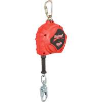 Rebel Self Retracting Lifeline, 33', Galvanized Steel, Swivel Nuna Depot Inc.