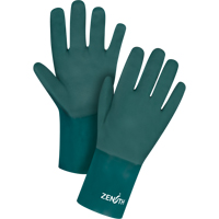 Gants verts &agrave; double enduit, 12" lo, PVC, Doublure en Jersey de coton, 70 mils Nuna Depot Inc.