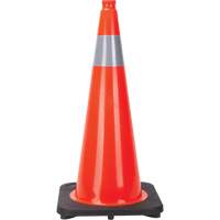 Traffic Cone, 28", Orange, 4" Reflective Collar(s) Nuna Depot Inc.