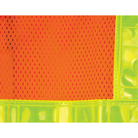 5-Point Tear-Away Traffic Safety Vest, High Visibility Orange, Medium, Polyester Nuna Depot Inc.