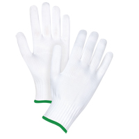 Gants tricot&eacute;s sans couture, Polyester, Calibre 10, Moyen Nuna Depot Inc.