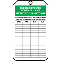 Inspection Tags, Cardstock, 3-1/8" W x 5-7/8" H, French Nuna Depot Inc.
