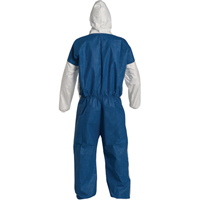 Hooded Coveralls, 4X-Large, Blue/White, Tyvek&reg; 400 D Nuna Depot Inc.