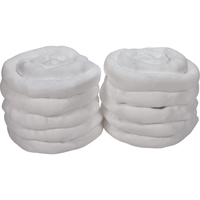 Sorbent Sock, Oil Only, 45 gal. Absorbancy, 3" W x 10' L, Pack of 10 Nuna Depot Inc.