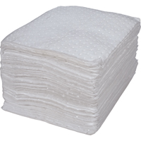 Premium Bonded Sorbent Pads, Oil Only, 15" x 17", 15 gal. Absorbancy Nuna Depot Inc.