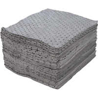 Premium Fine Fibre Sorbent Pads, Universal, 15" x 17", 30 gal. Absorbancy Nuna Depot Inc.