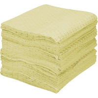 Premium Fine Fiber Sorbent Pads, Hazmat, 15" x 17", 30 gal. Absorbancy Nuna Depot Inc.