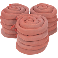Sorbents Socks, Hazmat, 50 gal. Absorbancy, 3" W x 8' L, Pack of 15 Nuna Depot Inc.