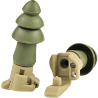 Bouchons d'oreilles BattlePlugs Impulse, Sans cordon, Paire - Boîtier en plastique, 24 dB NRR, Moyen Nuna Depot Inc.