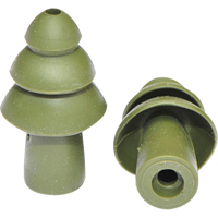 Embouts de rechange pour bouchons d'oreilles BattlePlugs, Sans cordon, Vrac - Sac en poly, 24 dB NRR, Moyen Nuna Depot Inc.