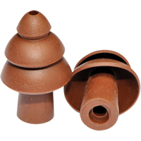 Embouts de rechange pour bouchons d'oreilles BattlePlugs, Sans cordon, Vrac - Sac en poly, 24 dB NRR, Grand Nuna Depot Inc.