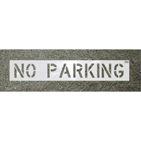 Parking Lot Stencils, Pictogram, 4" x 3" Nuna Depot Inc.