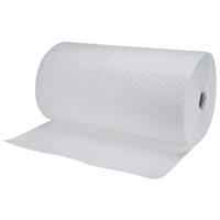 Rouleaux absorbants en fibres fines de calibre industriel, Lourd, 150' lo x 30" la, Absorption 70 gal. Nuna Depot Inc.