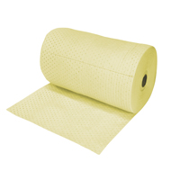Industrial-Grade Fine Fibre Sorbent Rolls, Heavyweight, 150' L x 30" W, 70 gal. Absorbancy Nuna Depot Inc.