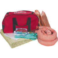 Premium Vehicle Spill Kit, Hazmat, Bag, 10 US gal. Absorbancy Nuna Depot Inc.