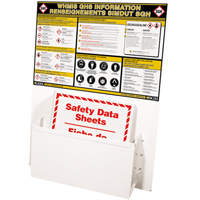 Postes d'information SGH, Anglais & français, Compris reliures Nuna Depot Inc.