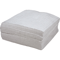 Premium Bonded Sorbent Pads, Oil Only, 15" x 18", 30 gal. Absorbancy Nuna Depot Inc.