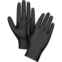 Heavyweight Tactile Grip Examination Gloves, X-Small, Nitrile, 8-mil, Powder-Free, Black Nuna Depot Inc.