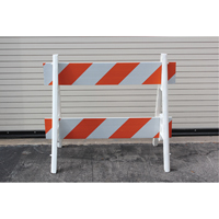 Barricades, A-Frame, 28.6" L x 40" H, Orange/White Nuna Depot Inc.