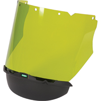 Visi&egrave;res V-Gard avec mentonni&egrave;re pour les travaux avec l'arc &eacute;lectrique, Polycarbonate, Teinte Vert Nuna Depot Inc.