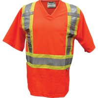 Mesh Safety T-Shirt, Polyester, Small, Orange Nuna Depot Inc.