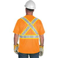 T-shirt conforme &agrave; la CSA, Polyester, Moyen, Orange Nuna Depot Inc.
