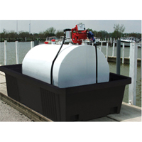 Unit&eacute; de confinement Poly-Tank 550 sans drain, 113" lo x 71" la x 32" h, 750 gal. US Capacit&eacute; Nuna Depot Inc.