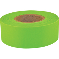 Ruban de signalisation Sub-Zero, 1,2" la x 150' lo, Lime fluorescent Nuna Depot Inc.