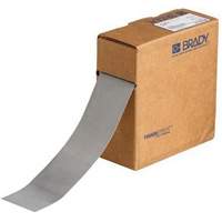 ToughStripe&reg; Floor Marking Tape, 2" x 100', Polyester, Grey Nuna Depot Inc.