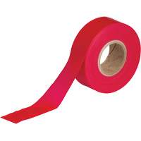 Flagging Tape, 1.188" W x 300' L, Red Nuna Depot Inc.
