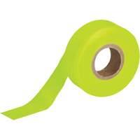 Flagging Tape, 1.188" W x 150' L, Fluorescent Lime Nuna Depot Inc.