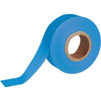 Flagging Tape, 1.188" W x 150' L, Fluorescent Blue Nuna Depot Inc.