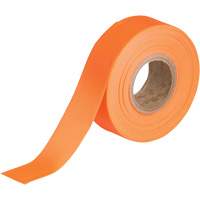 Flagging Tape, 1.188" W x 150' L, Fluorescent Orange Nuna Depot Inc.