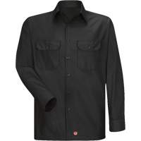 Chemise &agrave; manches longues en tissu ind&eacute;chirable, Hommes, 3T-Grand, Noir Nuna Depot Inc.