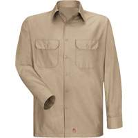 Chemise &agrave; manches longues en tissu ind&eacute;chirable, Hommes, 3T-Grand, Khaki Nuna Depot Inc.